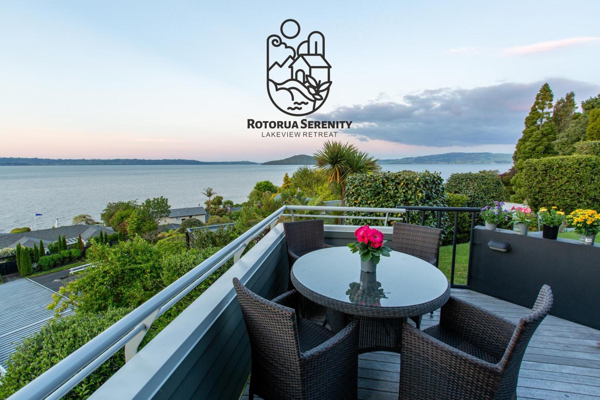 Rotorua Serenity Lakeview Retreat Esterno foto